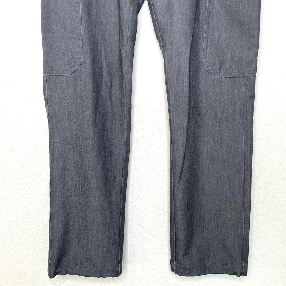 Figs Cairo cargo heather gray scrub pants sz medium